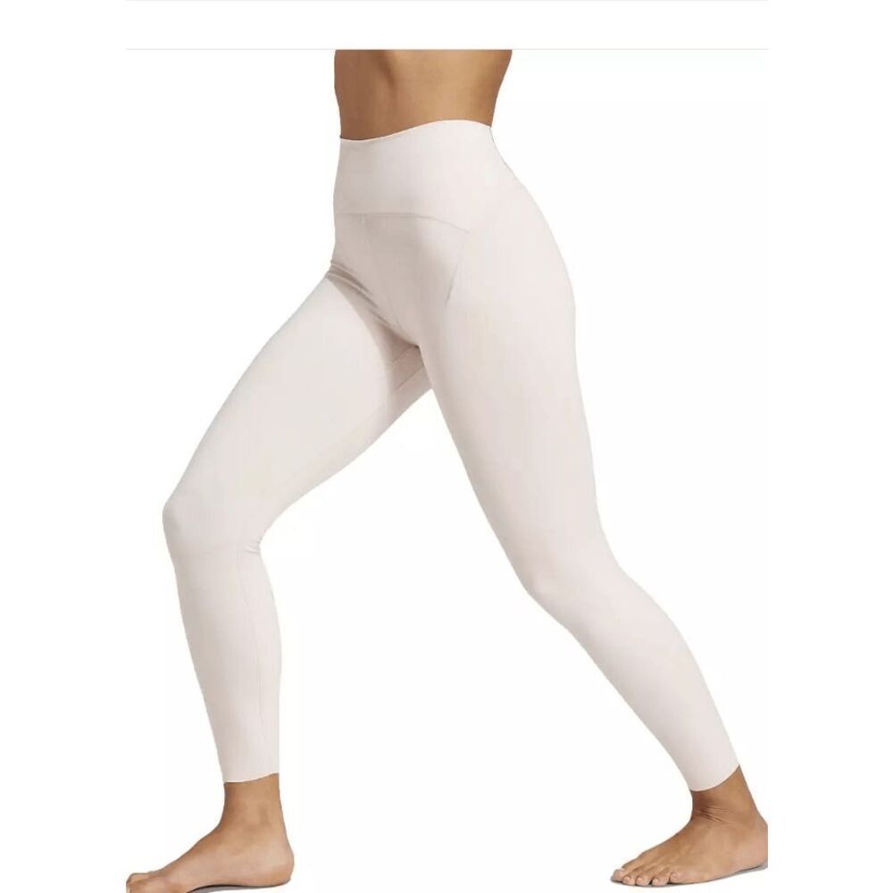 adidas Women's All Me Luxe 7/8 Leggings Lightweight Sandy Pink S